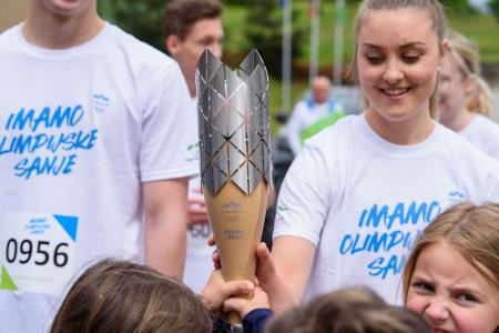 FOTO  Slovenske olimpijske sanje ponesli širom naše občine 29